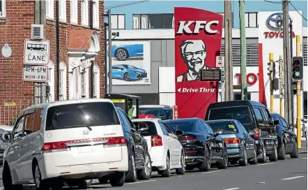  ??  ?? Restaurant Brands, owner of KFC, received more than $21 million from the wage subsidy scheme.