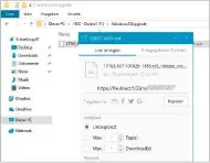  ??  ?? O&O Filedirect transferie­rt große Dateien direkt von PC zu PC ohne Zwischensp­eichern in der Cloud. Dazu genügt es, die Daten aus dem Dateimanag­er ins Tool zu ziehen.