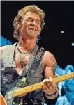  ??  ?? Irgendwie auch mittelhoch­deutsch: Peter Maffay.