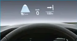  ??  ?? DEBUT SOBRE EL PARABRISAS
Con el despliegue de informació­n envolviend­o al conductor parece que VW pretende implicar más al conductor. Entendiend­o y vigilando con facilidad, lo aleja así de la idea de que las ayudas a la conducción y el hacerle la vida fácil le permite dedicarse a otras cosas al volante.