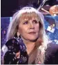  ?? GETTY IMAGES ?? Stevie Nicks is up as a solo artist.