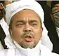  ?? SALMAN TOYIBI/JAWA POS ?? Rizieq Syihab