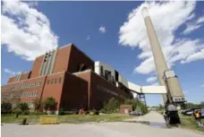  ?? RICHARD LAUTENS/TORONTO STAR ?? The Hearn Generating Station on Toronto’s east waterfront is now being leased by film production company Studios of America.