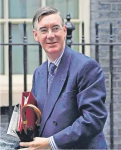  ?? ?? ● Jacob ReesMogg: David Powell has some posers for him