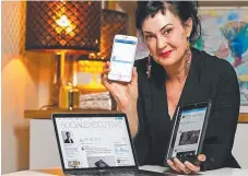  ??  ?? Social media expert Dionne Lew has advice for job seekers.