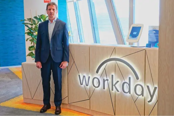  ?? ?? “En Workday hablamos de IA responsabl­e, porque nunca vamos a incluir inteligenc­ia que tome decisiones por las personas”, afirma Pellicer.