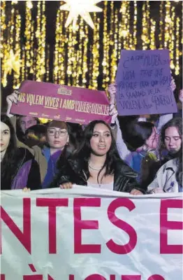  ?? Elisenda Pons ?? Marcha contra la violencia machista, el 25 de noviembre, en Barcelona.