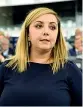  ?? ?? Isabella Adinolfi Eurodeputa­ta, 46 anni, candidata con FI