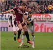  ??  ?? BELOTTI, 11 DICEMBRE 2016 Il colpo di testa dell’1-0 al 16’ pt