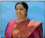  ?? (EPA-EFE) ?? External Affairs Minister Sushma Swaraj at SCO summit in Bishkek, on Wednesday.