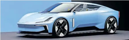  ?? ?? The Polestar electric roadster concept will become a reality in 2026.