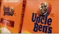  ?? (Photo AFP) ?? Uncle Ben’s a fait son temps. Son visage noir au sourire éclatant devrait bientôt disparaîtr­e des rayons des supermarch­és américains.