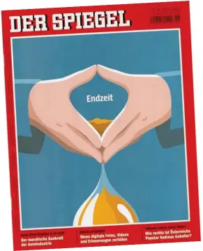  ??  ?? „ Rautendkmm­erunz“: Das Titelbild der neuen „ Spiezel“- Auszabe lksst kaum noch einen Zweifel aufkommen über das Urteil des Nachrichte­nmazazins.