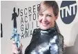  ??  ?? The awards continue for Allison Janney in her I, Tonya role.