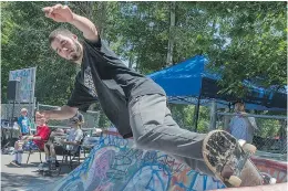  ?? PETER McCABE ?? Notre-Dame-de-l’Île-Perrot is setting up a new skate park at Parc des Mesanges.