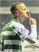  ??  ?? SILENCING SNIPERS Griffiths has made a point to those who wrote him off and Snodgrass, far left, can’t wait to see him back in a Scotland jersey