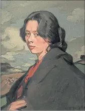  ?? ?? Gypsy In A Landscape, below, is one of Peploe’s many single-female studies and was originally, but probably wrongly, believed to have been a painting of his wife, Margaret. It sold for £75,000 at auction in May