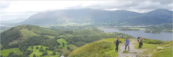  ?? PHOTOS: RICK STEVES ?? For more than a century, nature lovers have come to England's Lake District in the country's northwest to hike its hills.