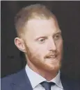  ??  ?? Ben Stokes: insisted that he had intervened over abuse