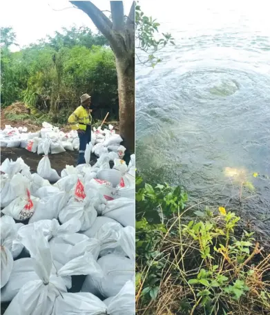  ?? Photo: Water Authority of Fiji ?? The Water Authority of Fiji has started works on restoring water to parts of Labasa.