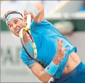  ?? REUTERS ?? Rafael Nadal in action against Guido Pella on Thursday.