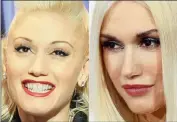  ?? PICTURES: AP, REUTERS WONDERLAND ?? Gwen Stefani had the ultimate skinny brows in the 1990s, but at the Emmys last August they were triple the size.