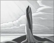  ?? Canadian Press/files ?? Old Stump, Lake Superior, by Lawren Harris, who helped to found the Canadian Conference of the Arts.