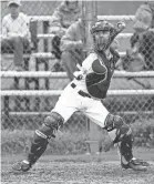  ??  ?? Cornersvil­le’s Luke Terry is seen during a junior varsity baseball game on April 25 in Cornersvil­le. WADE PAYNE/FOR THE TENNESSEAN