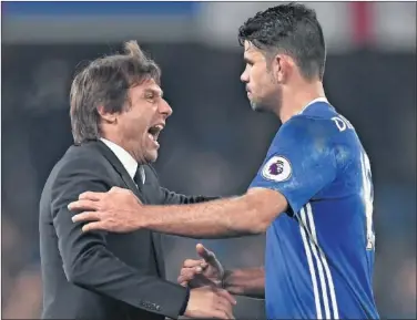  ??  ?? ENQUISTADO. La relación entre Costa y el Chelsea se ha enquistado y el Atlético está muy pendiente.