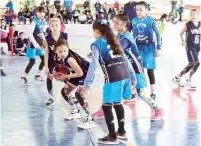  ?? ?? ▮ La competenci­a se desarrolló en futbol, basquetbol, voleibol, tochito, ajedrez y atletismo.