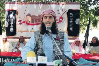  ?? Photo: REUTERS ?? American-born Omar Hammami, also known as Abu Mansur al-Amriki, has been accused of sowing discord in alShabaab ranks.