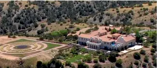  ??  ?? Jeffrey Epstein planned to have 20 women at a time impregnate­d at his sprawling New Mexico ranch, in a tiny town outside Santa Fe.