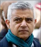  ??  ?? UNDER FIRE: Mayor Sadiq Khan is accused of wasting taxpayers’ cash