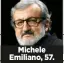  ??  ?? Michele Emiliano, 57.