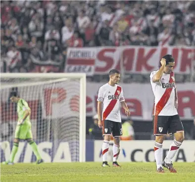  ?? F. Marelli ?? Pisculichi es la imagen de la derrota de River en el Monumental