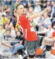  ?? FOTO: SASCHA RIETHBAUM ?? Stefan Dohrn von der MTG Wangen absolviert am Samstag zwei Handballsp­iele.