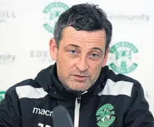  ??  ?? Jack Ross is preparing his side to face ICT tonight.