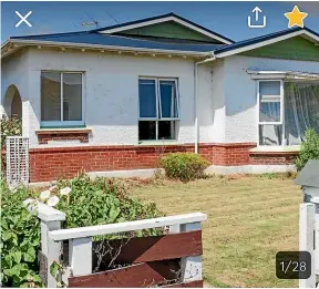  ?? ?? Gemma Ellis says there are many homes on the market in Invercargi­ll between $300,000 and $400,000. This three-bedroom house in Strathern is for sale by buyer inquiry over $319,000.