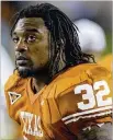  ?? AP ?? Cedric Benson is the No. 2 rusher in University of Texas history and ranks No. 9 in the NCAA’s record books.