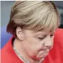  ??  ?? Angela Merkel