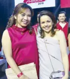  ??  ?? Century Tuna marketing manager Gela Pecson and senior brand manager Cheska Sebial.