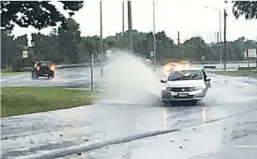  ??  ?? The Trafalgar Chamber of Commerce hope recent complaints about highway flooding in the town will result in relevant authoritie­s working towards fixing the problem.