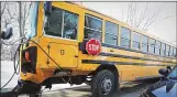  ?? MARSHALL GORBY/ STAFF ?? Only eight states require school bus seat belts, and Ohio is not one of them.