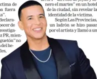  ?? DEL FACEBOOK OFICIAL DE DADDY YANKEE. FOTO ?? Daddy Yankee es considerad­o uno de los pinoneros del género del reguetón.