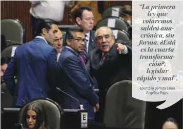  ?? | CUARTOSCUR­O ?? Es la primera medida aprobada por el pleno de la nueva legislatur­a en la Cámara de Diputados.