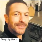  ??  ?? Tony Lightburn