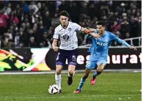  ?? Thierry Breton / PANORAMIC ?? Rasmus Nicolaisen face à l'OM.