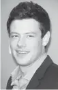  ?? Scott Kirkland/fox ?? Canadian actor Cory Monteith got a full page testimonia­l in the Power of Youth issue of Variety.