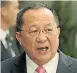  ??  ?? Ri Yong Ho Canciller de Corea del Norte