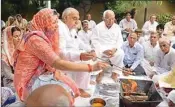  ?? PTI ?? Former Haryana Chief Minister and senior Congress leader Bhupinder Singh Hooda performs havan with wife Asha Hooda before filing his nomination papers for the forthcomin­g Assembly polls, in Rohtak, Friday